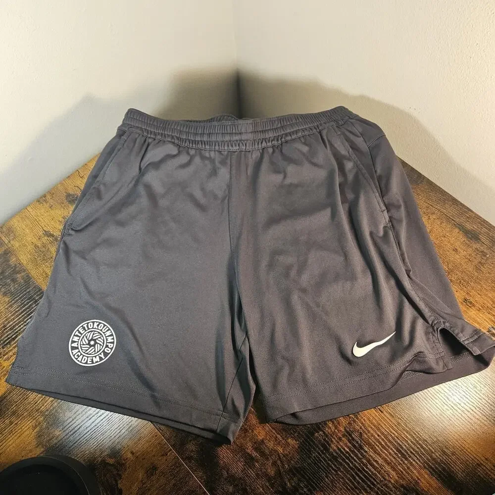 Nike Dri-Fit Giannis Antetokounmpo Academy Shorts Black Men's Size S Mint